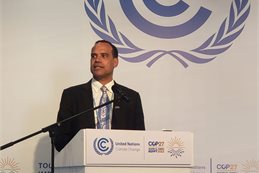 Vanuatu Minister of Climate Change, Ralph Regenvanu