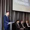 Simon Watts speaking at the Suncorp/Insurance Council New Zealand National Adaptation event