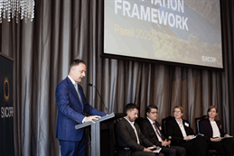 Simon Watts speaking at the Suncorp/Insurance Council New Zealand National Adaptation event