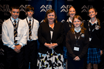 Former Energy Minister Megan Woods at an Ara Ake event in 2022
