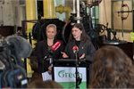 Green Party co-leaders Marama Davidson and Chlöe Swarbrick