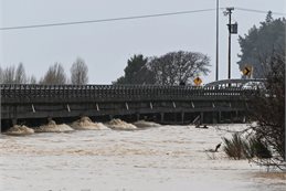 Flooding in Motueka, July 2021