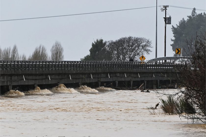Flooding in Motueka, July 2021