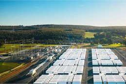 The Collie Battery Energy Storage System (BESS) in Western Australia