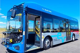 An electric bus fleet will be on the urban roads of Napier and Hastings around August 2027.