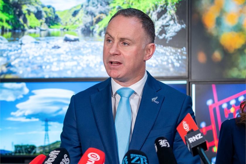 Climate Change and Energy Minister Simon Watts