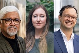 Amitav Ghosh, Charlotte McConaghy, and David Hall are speaking on 'writing the climate reckoning' at Auckland Writers Festival.