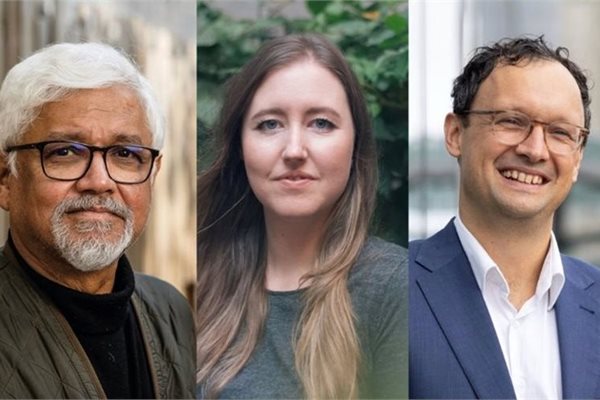 Amitav Ghosh, Charlotte McConaghy, and David Hall are speaking on 'writing the climate reckoning' at Auckland Writers Festival.