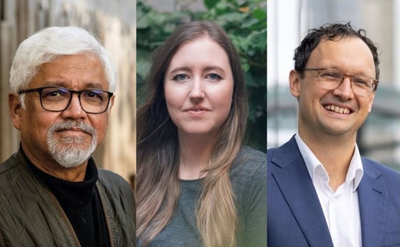Amitav Ghosh, Charlotte McConaghy, and David Hall are speaking on 'writing the climate reckoning' at Auckland Writers Festival.
