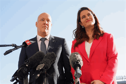 Prime Minister Christopher Luxon and Finance Minister Nicola Willis