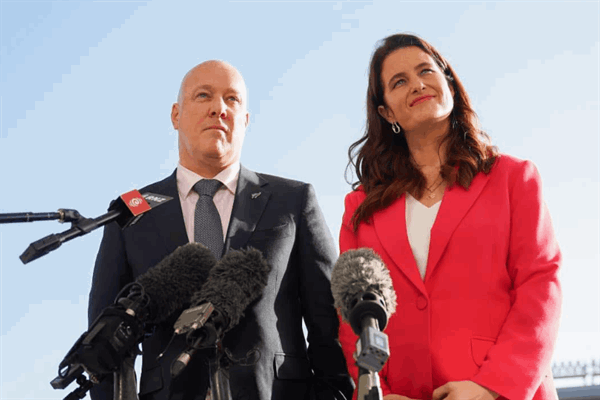 Prime Minister Christopher Luxon and Finance Minister Nicola Willis