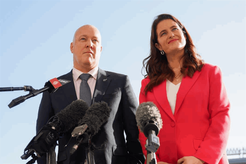 Prime Minister Christopher Luxon and Finance Minister Nicola Willis