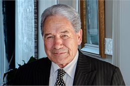 NZ First leader Winston Peters