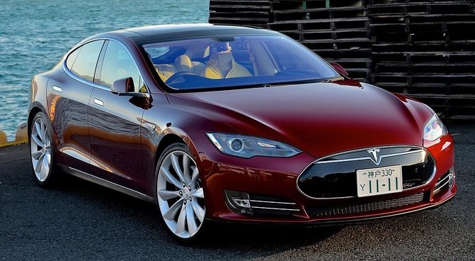 Tesla Model S ... mean, and green?