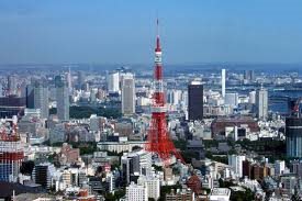 Tokyo ... buildings join the battle.