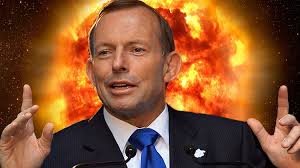 Tony Abbott at the opening of the Caval Ridge coalmine near Moranbah in central Queensland.