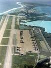 Diego Garcia base ... under threat from sea level rise.