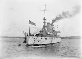 Great White Fleet battleship, USS Georgia.