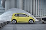 Volkswagen's e-up! concept car. Volkswagen's e-up! concept car.