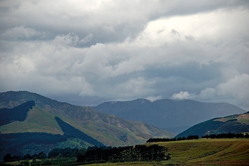 Aorangi mountains, Wairarapa ... 10 metre height plan a backdoor ban on wind energy