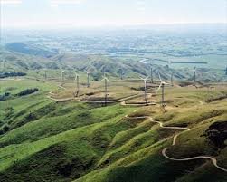 Record-breaker ... Tararua wind farm.